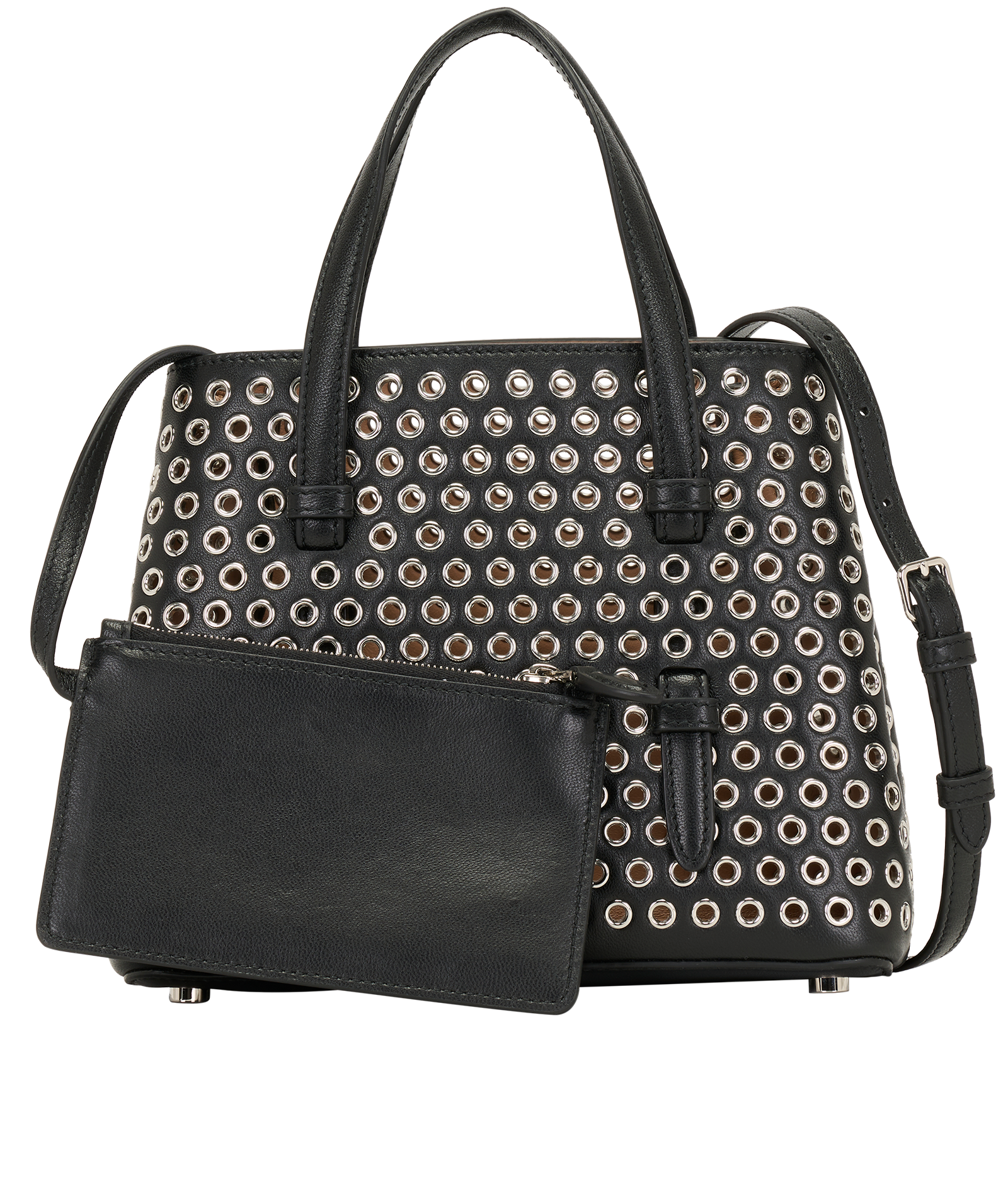 Mina 20, &pound;950, Handbags, Black, Leather, Other view